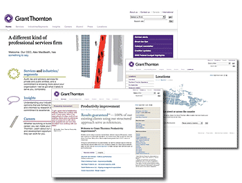 Grant Thornton LLP  screen images